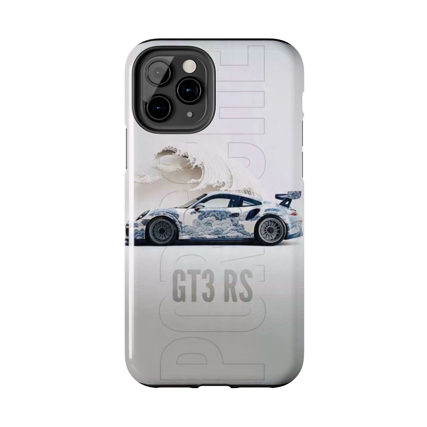 Porsche GT3 RS Tough Phone Case, Durable Phone Cover, Automotive Enthusiast Gift, Car Lover Accessory, Racing-Themed Protection