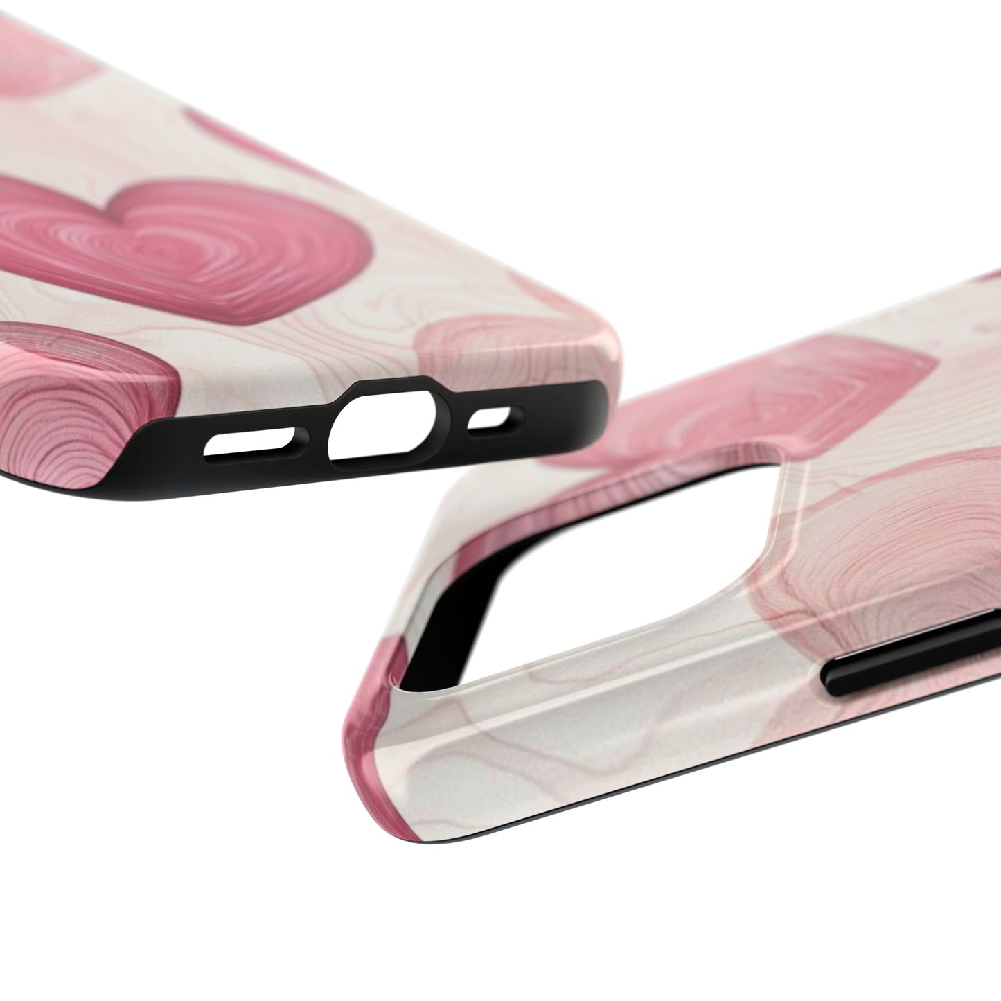 Romantic Heart Phone Cases - Cute, Durable Covers for Valentine's Day, Gift for Her, Love Decor, Phone Accessories