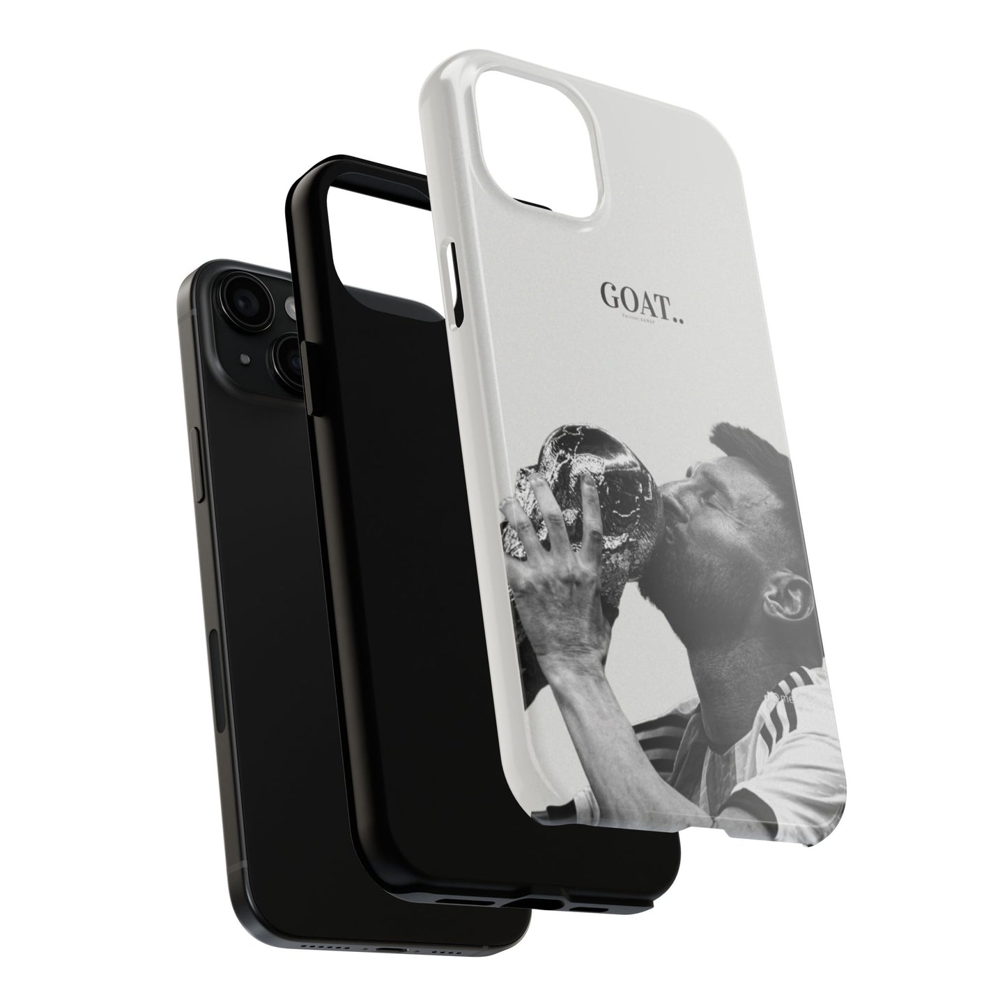 Soccer GOAT Phone Case, Tough Phone Case, Sports Accessory, Gift for Soccer Fans, Mens Birthday Gift, Unique Phone Cover