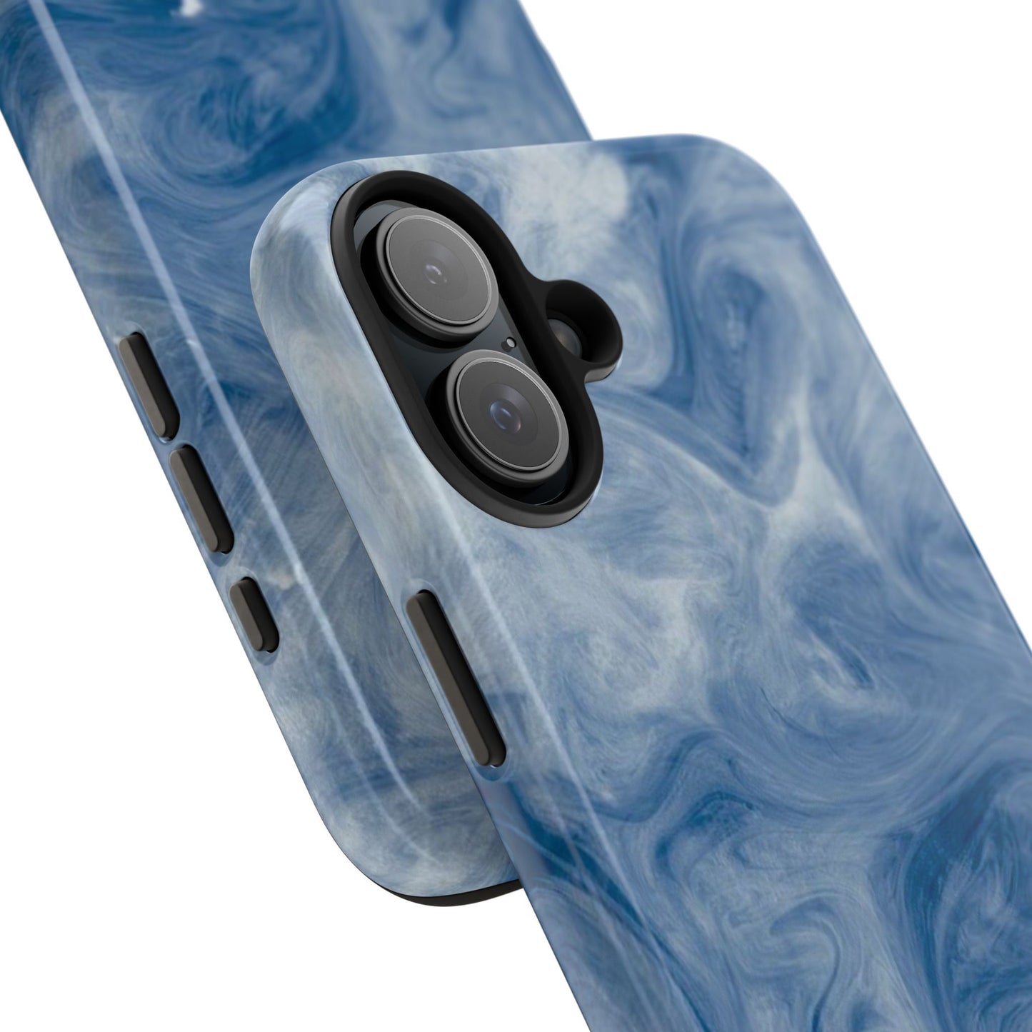 Marble Blue Tough Phone Cases, Phone Protection, Unique Design, Fashion Accessory, Gift for Her, Trendy Smartphone Cover
