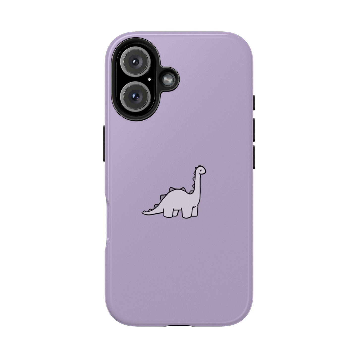 Cute Dinosaur Tough Phone Cases, Kid-Friendly Phone Covers, Dinosaur Gifts for Kids, Purple Phone Accessories, Durable Cases