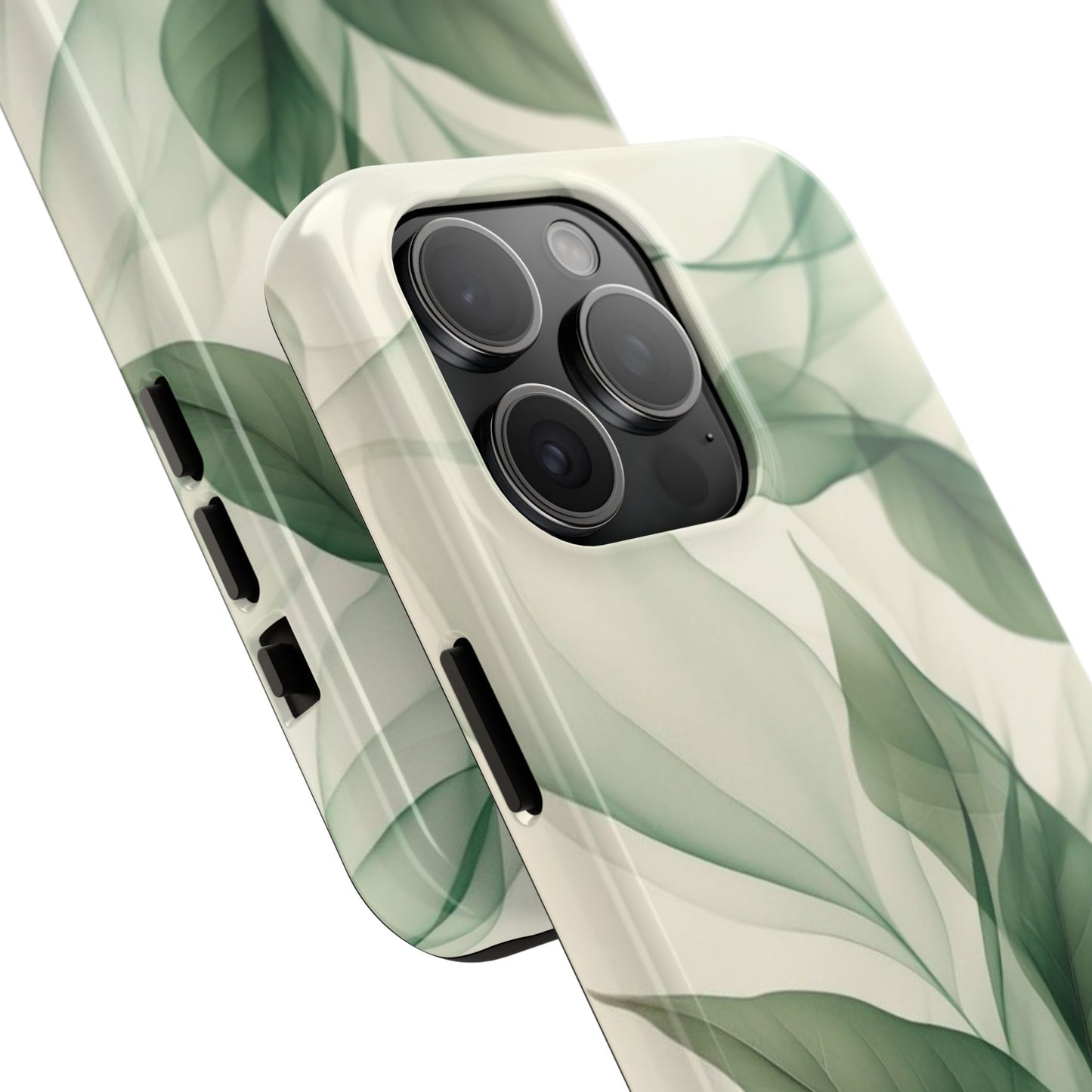 Elegant Leafy Tough Phone Cases | Nature-Inspired Accessories, Gift for Nature Lovers, Stylish Protection for Phones, Eco-Friendly Design