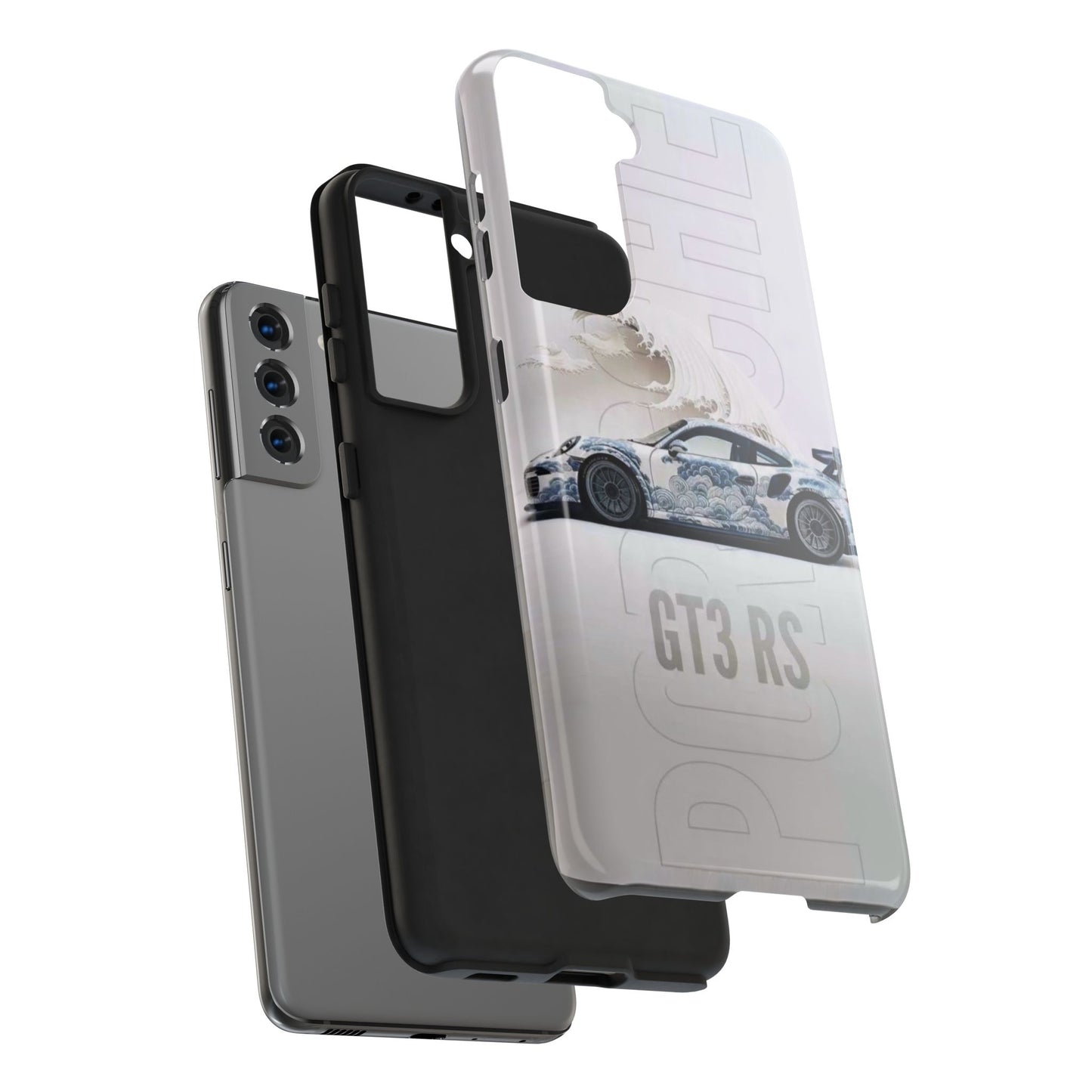 Porsche GT3 RS Tough Phone Case, Durable Phone Cover, Automotive Enthusiast Gift, Car Lover Accessory, Racing-Themed Protection