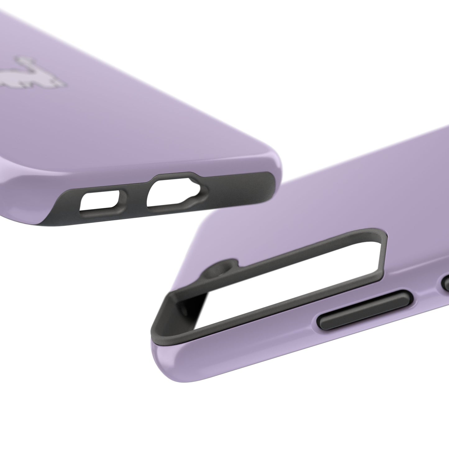 Cute Dinosaur Tough Phone Cases, Kid-Friendly Phone Covers, Dinosaur Gifts for Kids, Purple Phone Accessories, Durable Cases