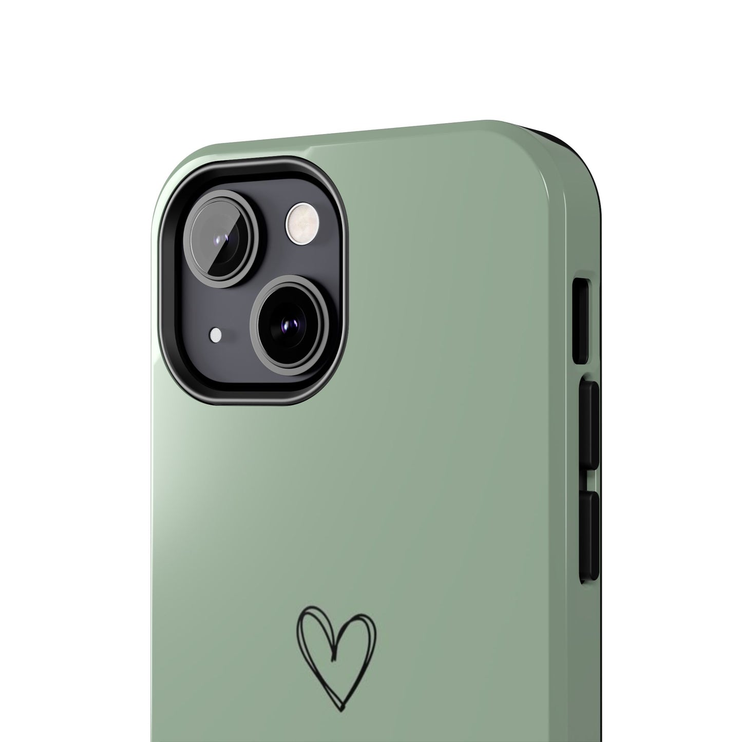 Stylish Tough Phone Cases with Heart Design, Cute Mobile Covers, Unique Gifts for Him/Her, Durable Accessories, Birthday/Friends/Valentine's