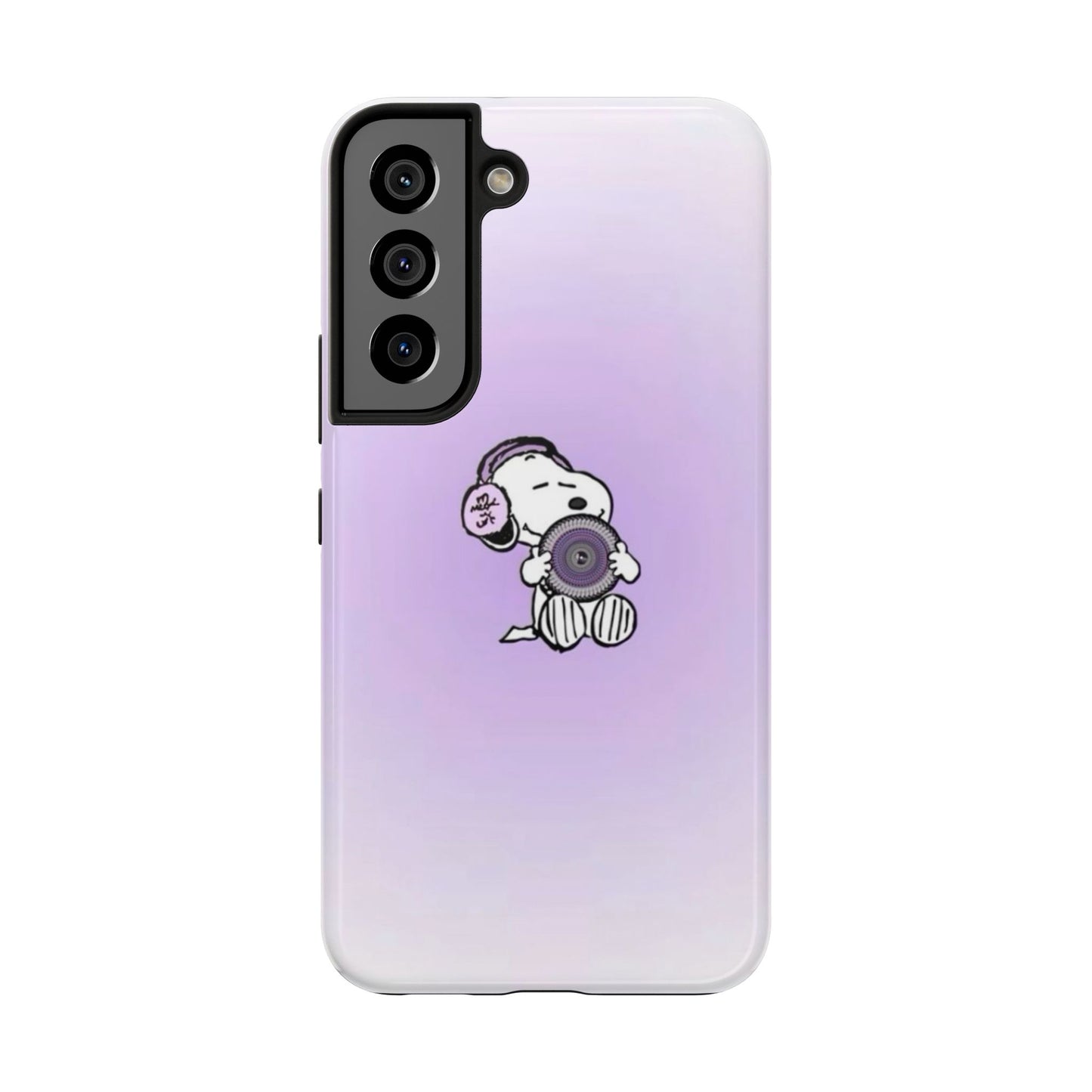 Snoopy Music Lover Phone Case, Cute Tough Phone Case, Gifts for Music Lovers, Cartoon Phone Covers, Vibrant Phone Accessories