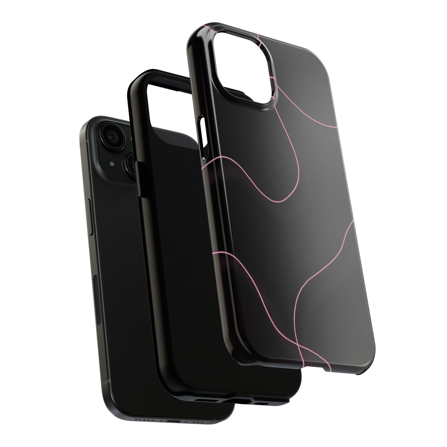 Sleek Abstract Phone Cases - Stylish Protection for Everyday Use, Gift for Tech Lovers, Modern Design, Trendy Phone Accessories