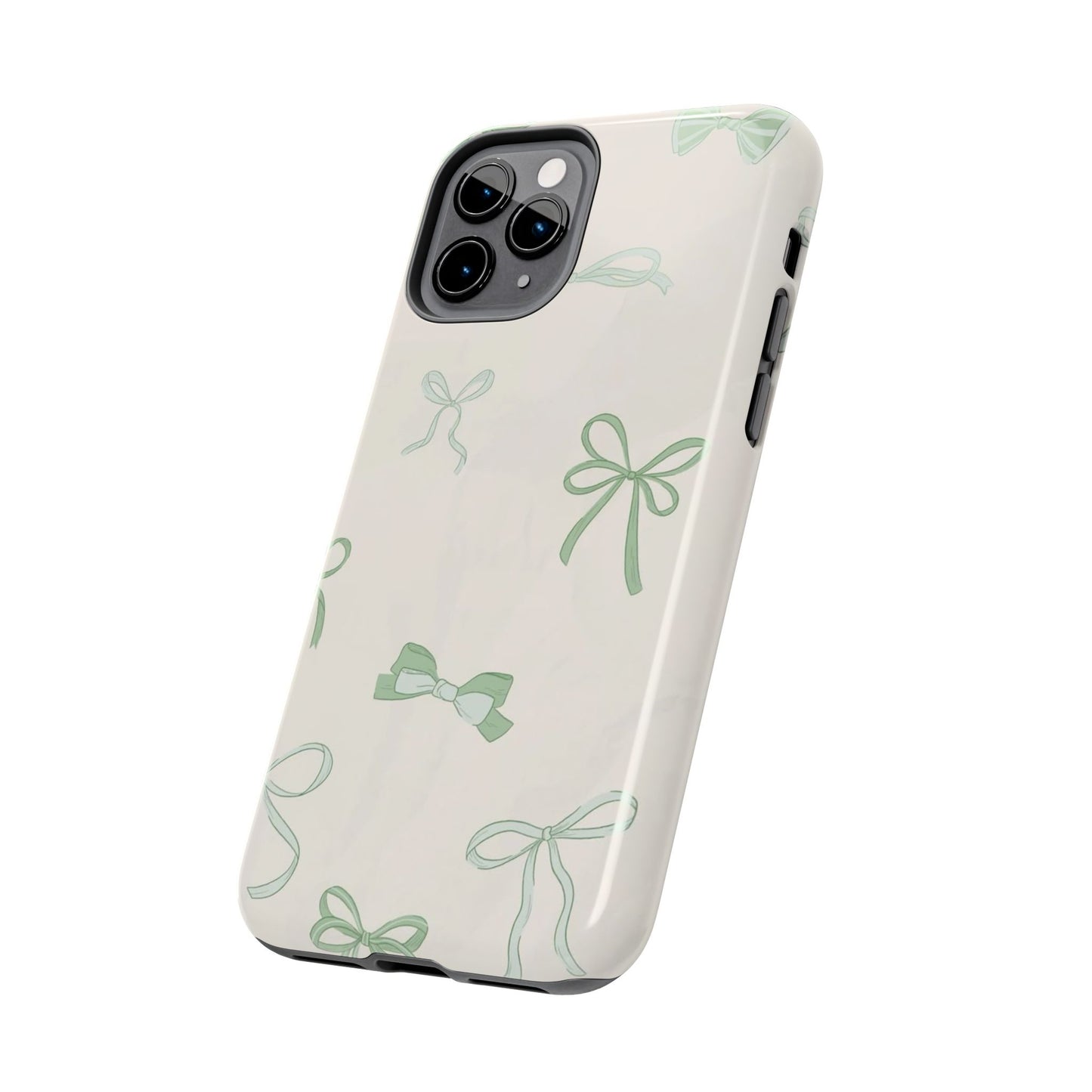 Delicate Bow Phone Cases, Floral Phone Covers, Cute Tech Accessories, Gift for Her, Pastel Aesthetic, Birthday Gifts