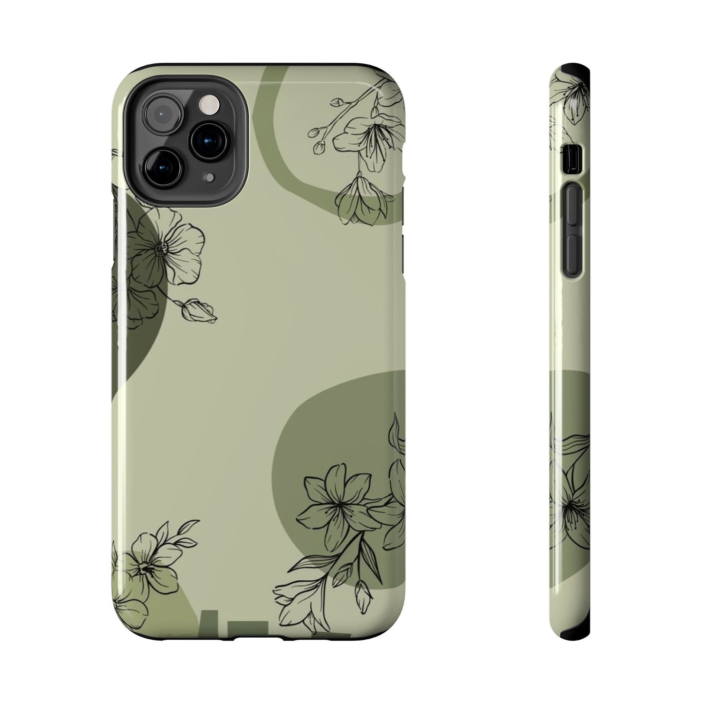 Floral Tough Phone Cases | Stylish Phone Protection | Gift for Her | Eco-friendly Accessories | Trendy Phone Cover