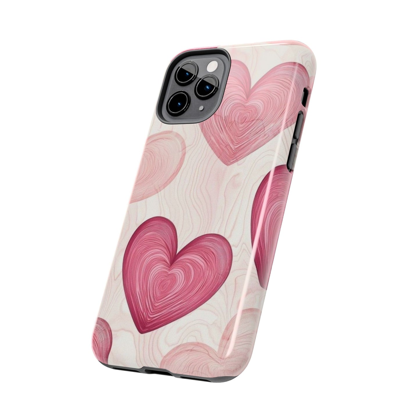 Romantic Heart Phone Cases - Cute, Durable Covers for Valentine's Day, Gift for Her, Love Decor, Phone Accessories