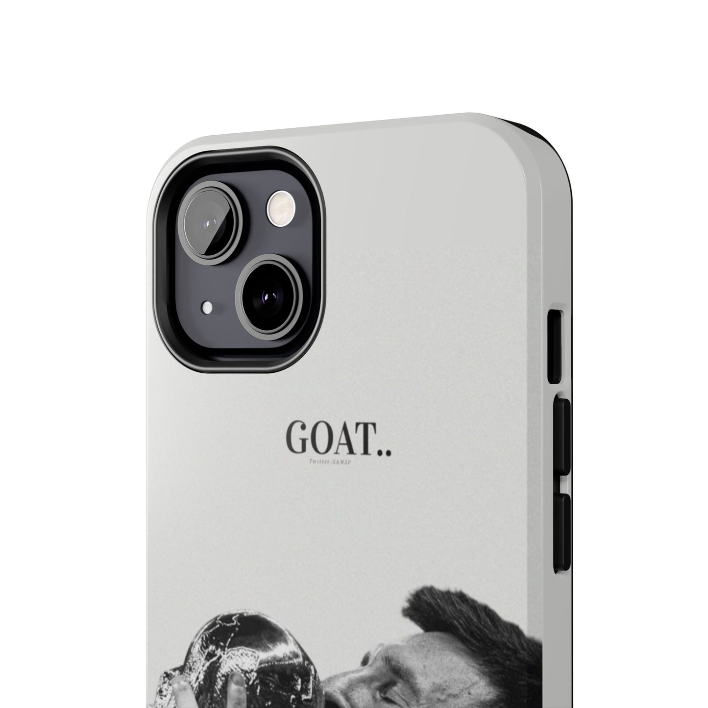 Soccer GOAT Phone Case, Tough Phone Case, Sports Accessory, Gift for Soccer Fans, Mens Birthday Gift, Unique Phone Cover