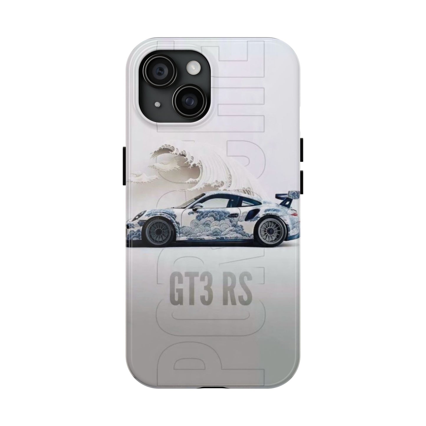 Porsche GT3 RS Tough Phone Case, Durable Phone Cover, Automotive Enthusiast Gift, Car Lover Accessory, Racing-Themed Protection