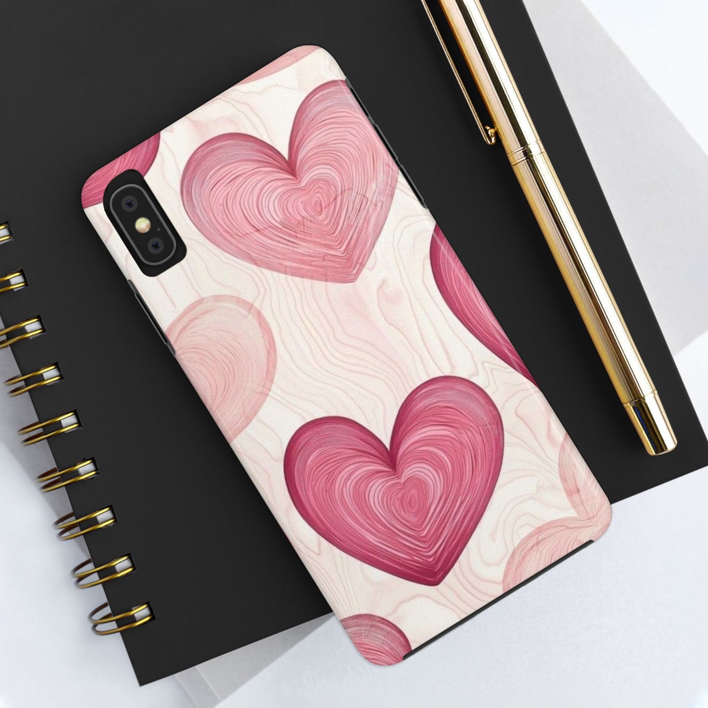 Romantic Heart Phone Cases - Cute, Durable Covers for Valentine's Day, Gift for Her, Love Decor, Phone Accessories