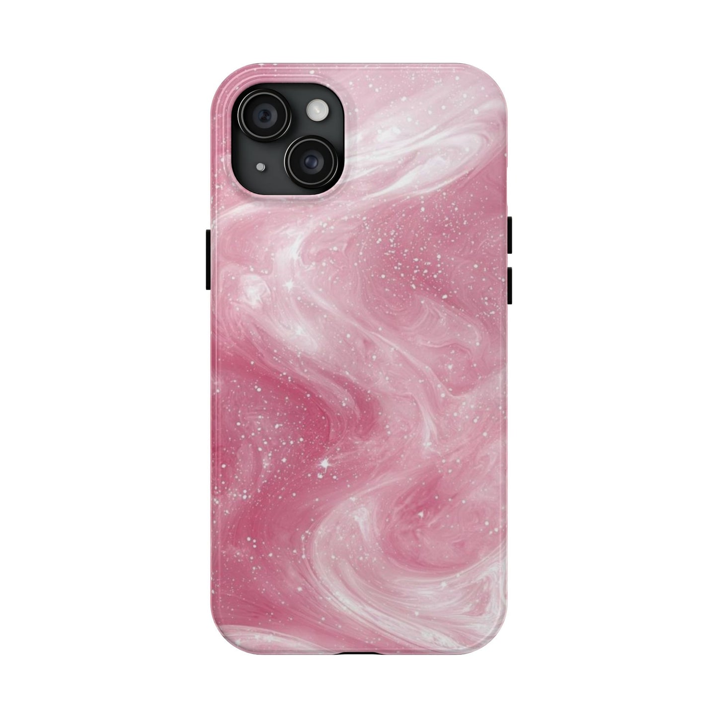 Stylish Tough Phone Cases - Pink Marble Design, Phone Cover for Women, Durable Protection, Trendy Gift, Birthday Present, Everyday Use