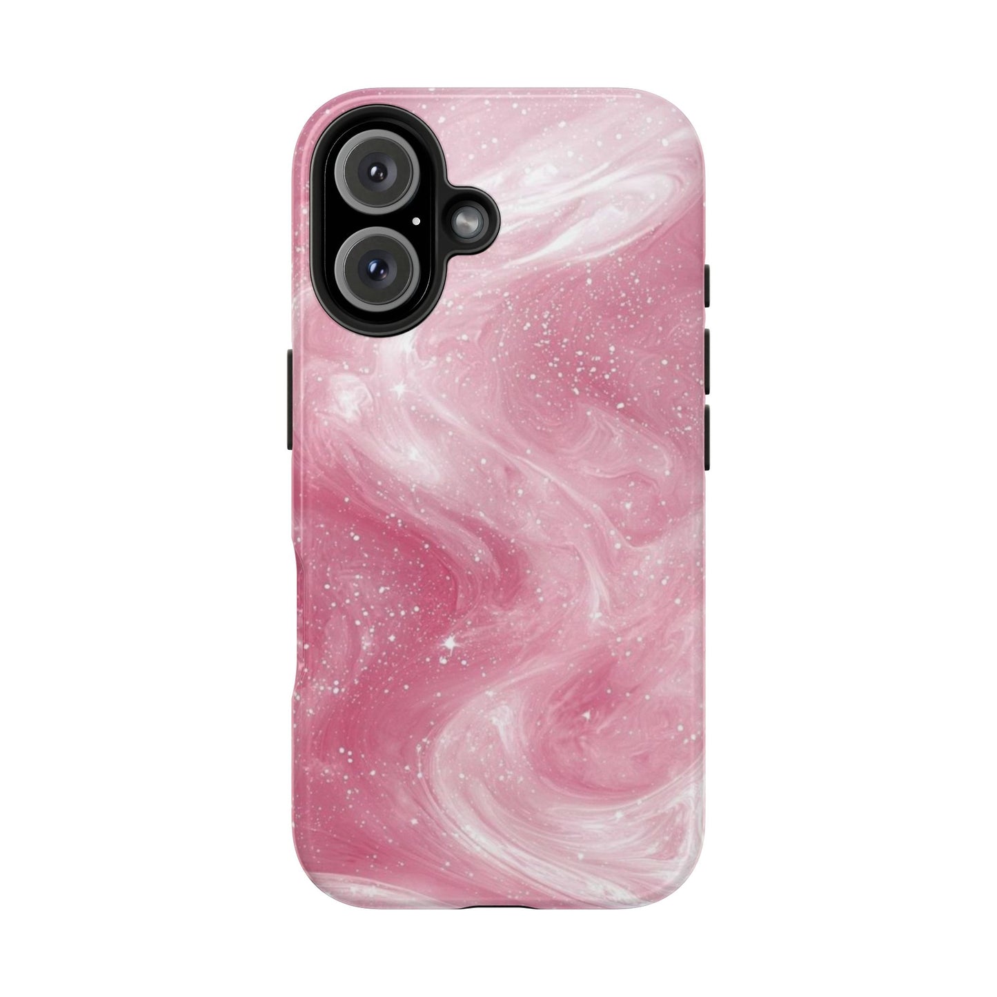 Stylish Tough Phone Cases - Pink Marble Design, Phone Cover for Women, Durable Protection, Trendy Gift, Birthday Present, Everyday Use