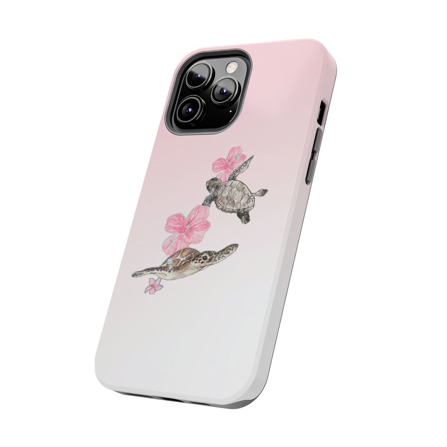 Turtle Phone Case – Tropical Tough Cover, Beach Lover Gift, Ocean Aesthetic, Durable Accessory for Summer, Fun & Functional Case