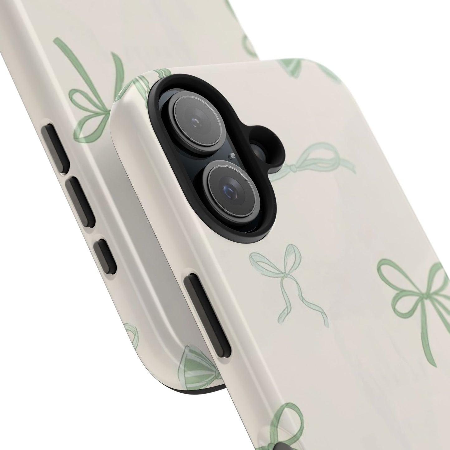 Delicate Bow Phone Cases, Floral Phone Covers, Cute Tech Accessories, Gift for Her, Pastel Aesthetic, Birthday Gifts