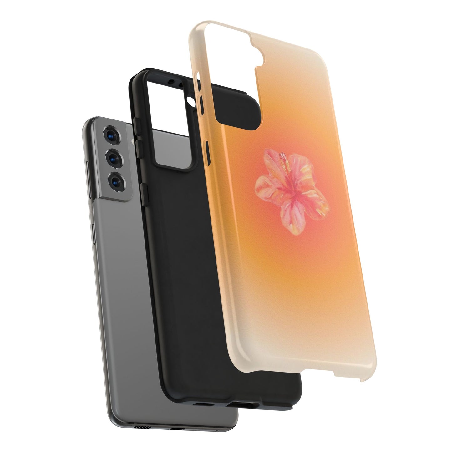 Tropical Floral Tough Phone Cases - Stylish Protection for Adventurers, Summer Vibes, Gifts for Nature Lovers, Vacation Essentials