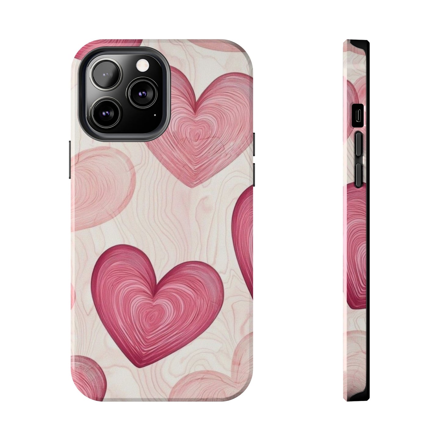 Romantic Heart Phone Cases - Cute, Durable Covers for Valentine's Day, Gift for Her, Love Decor, Phone Accessories