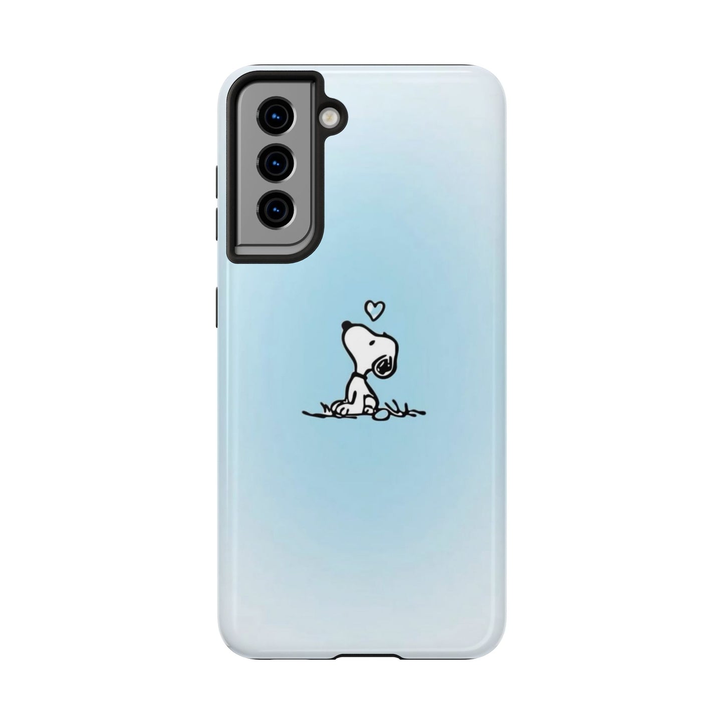 Snoopy Love Tough Phone Cases, Durable Phone Covers for Dog Lovers, Cute Gift for Birthdays, Valentine's Day, Pet Enthusiasts