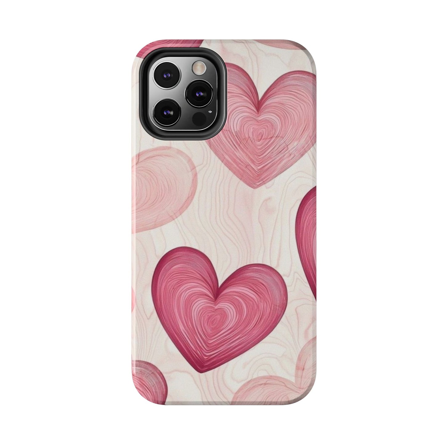 Romantic Heart Phone Cases - Cute, Durable Covers for Valentine's Day, Gift for Her, Love Decor, Phone Accessories
