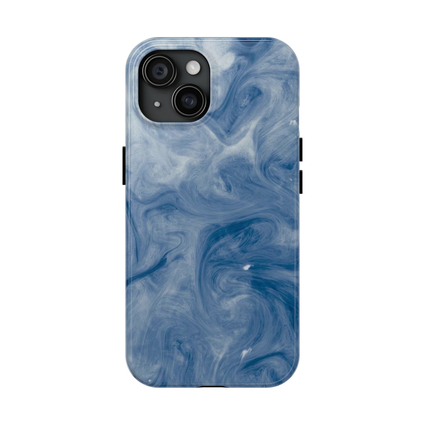 Marble Blue Tough Phone Cases, Phone Protection, Unique Design, Fashion Accessory, Gift for Her, Trendy Smartphone Cover
