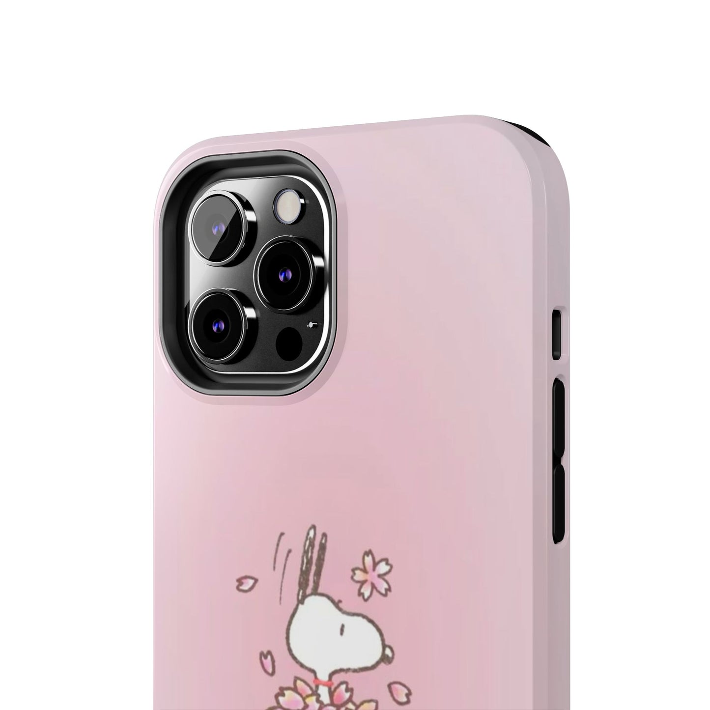 Cute Bunny Floral Tough Phone Cases, Spring Accessories, Gift for Her, Durable Cell Case, Pet Lovers, Unique Spring Decor