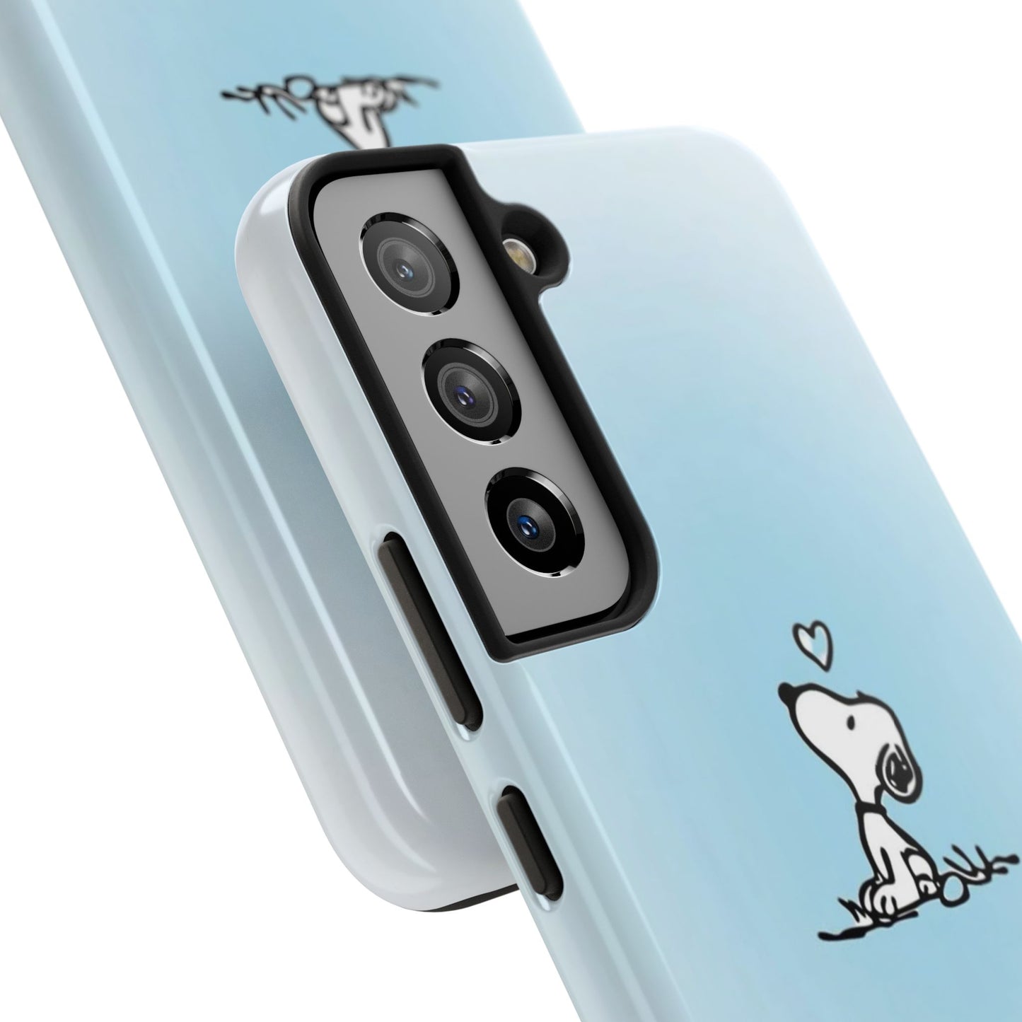 Snoopy Love Tough Phone Cases, Durable Phone Covers for Dog Lovers, Cute Gift for Birthdays, Valentine's Day, Pet Enthusiasts