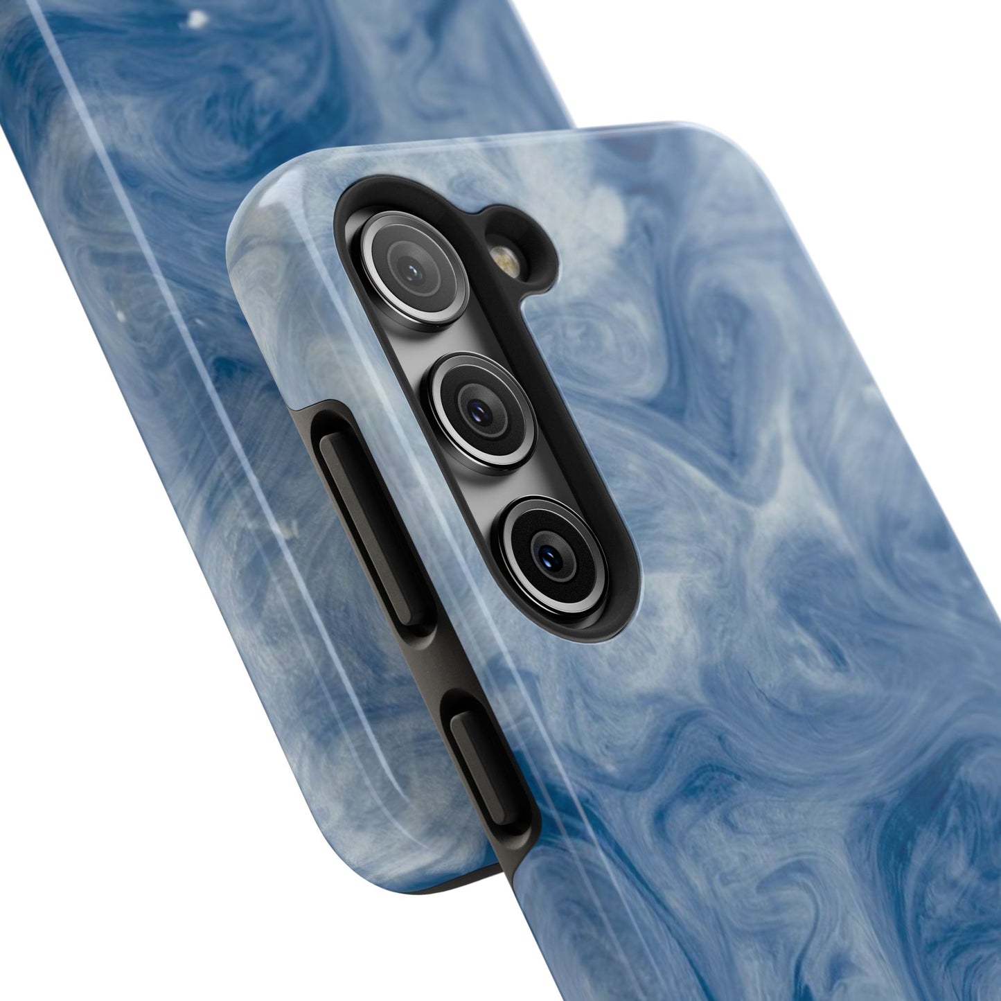 Marble Blue Tough Phone Cases, Phone Protection, Unique Design, Fashion Accessory, Gift for Her, Trendy Smartphone Cover