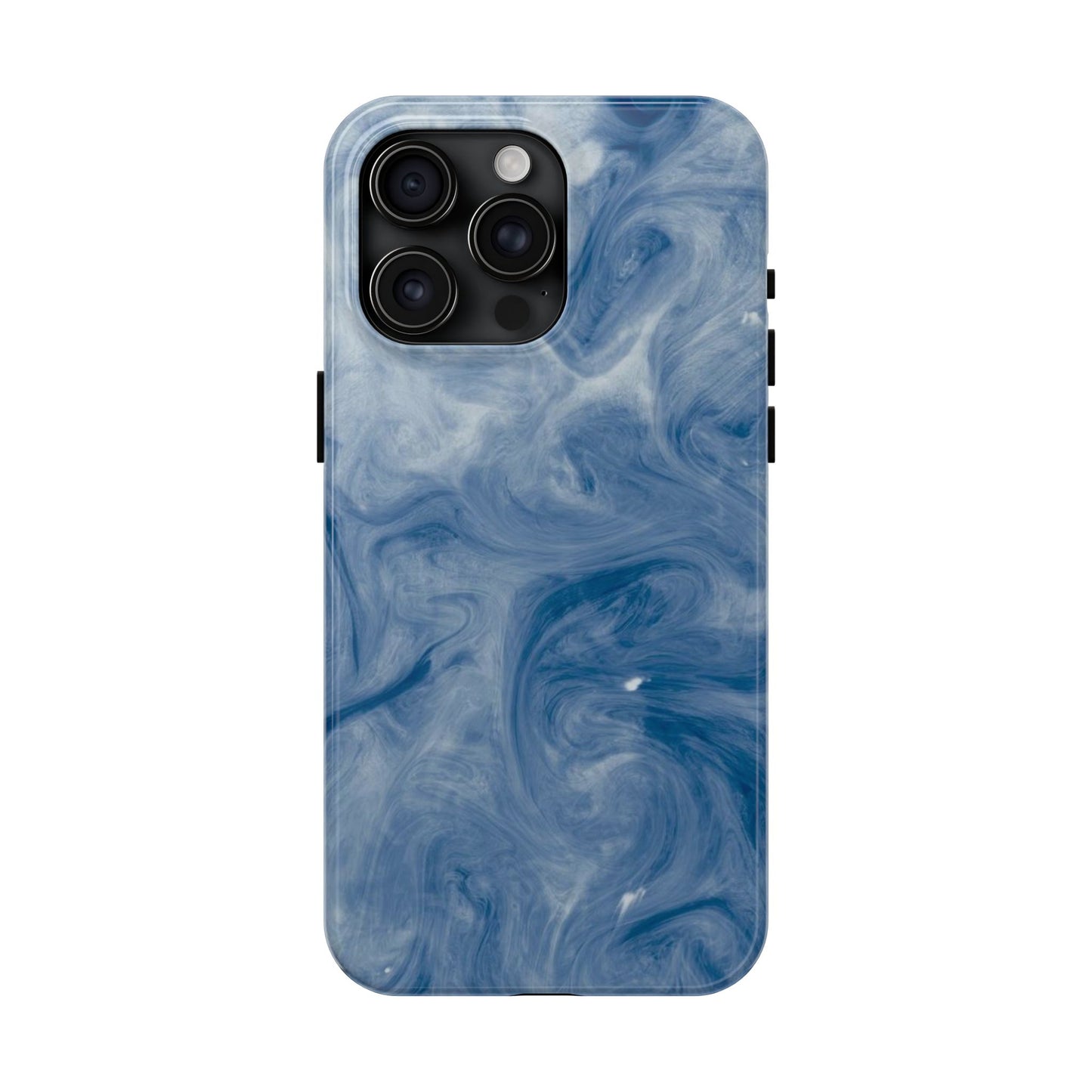 Marble Blue Tough Phone Cases, Phone Protection, Unique Design, Fashion Accessory, Gift for Her, Trendy Smartphone Cover