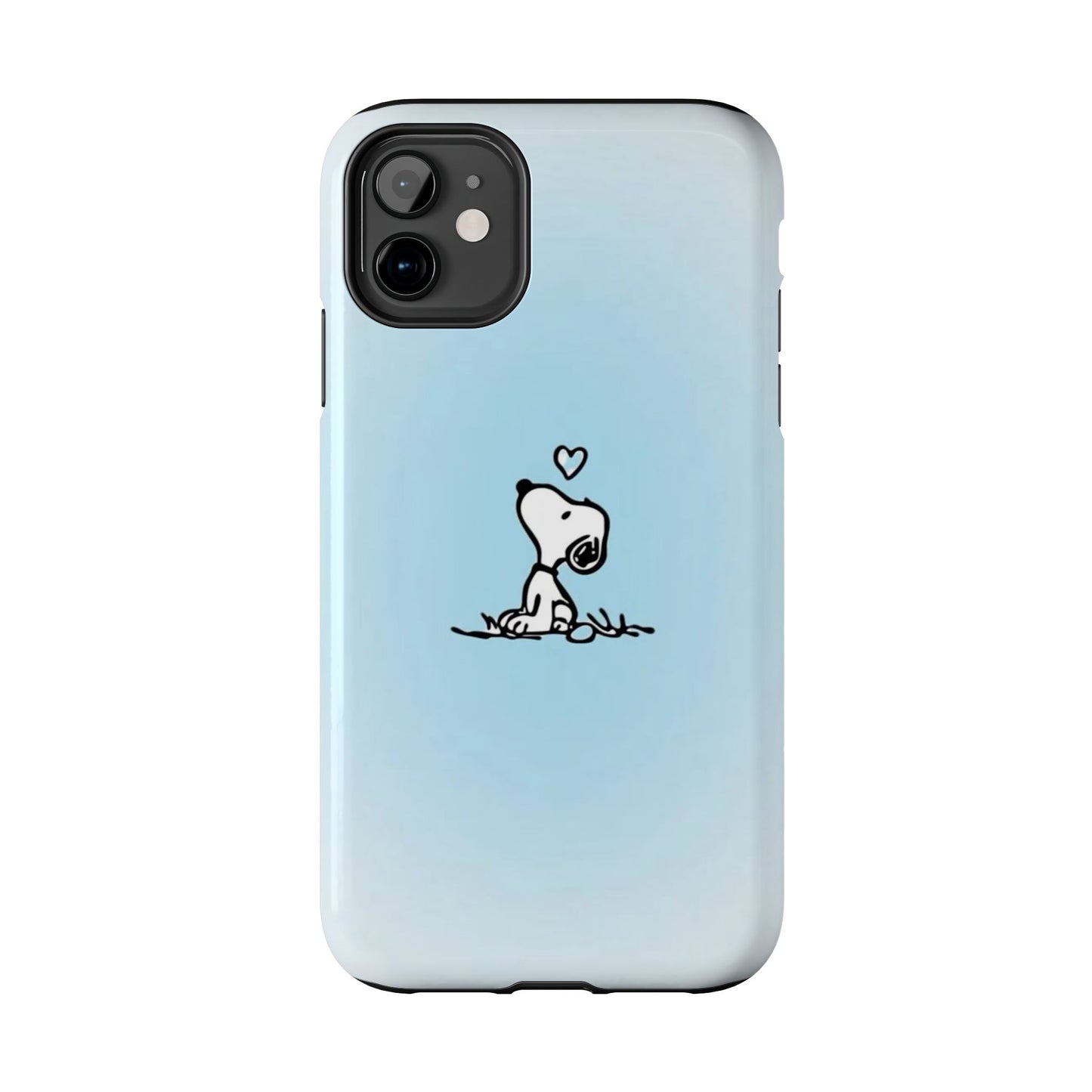 Snoopy Love Tough Phone Cases, Durable Phone Covers for Dog Lovers, Cute Gift for Birthdays, Valentine's Day, Pet Enthusiasts