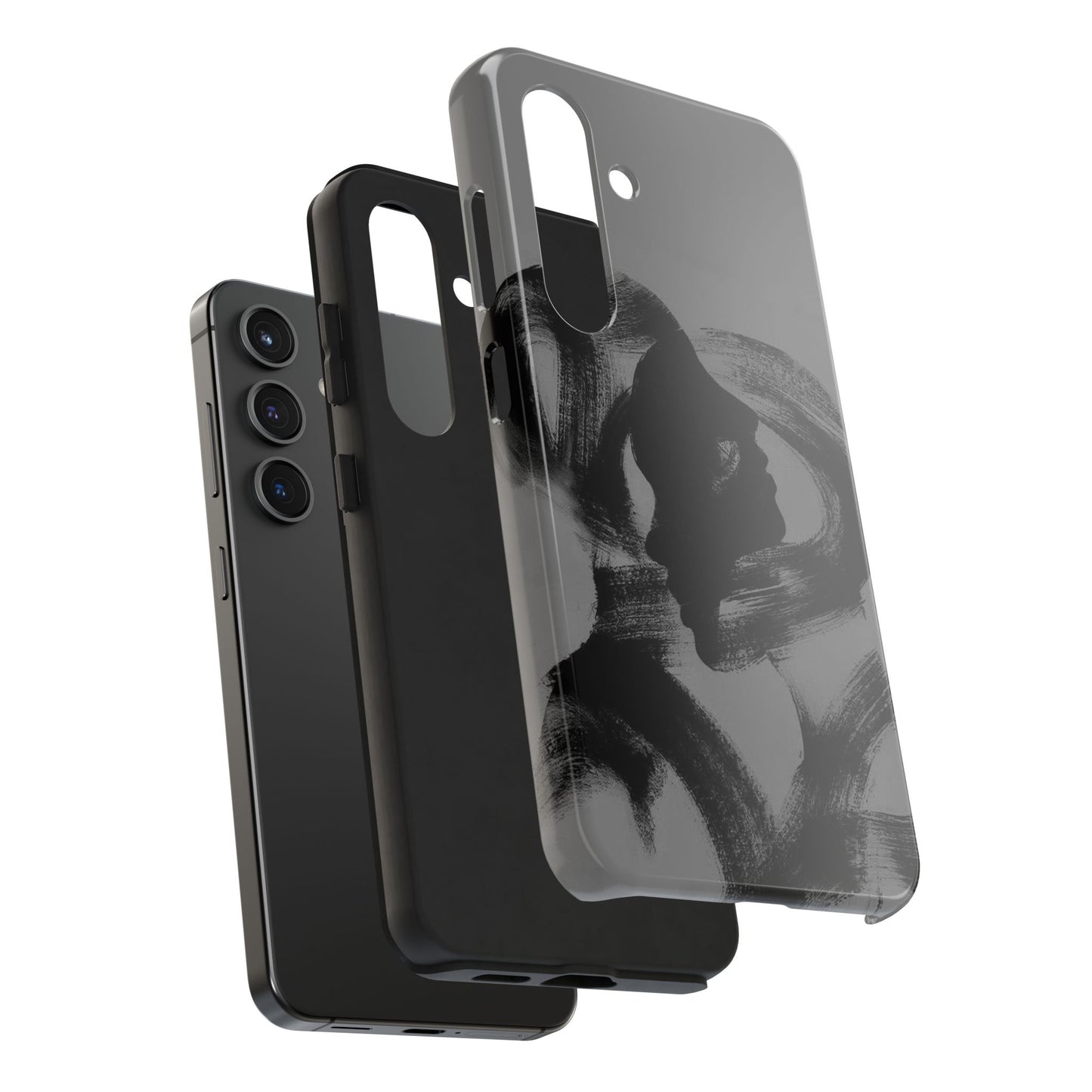 Stylish Tough Phone Cases, Unique Phone Covers for Art Lovers, Edgy Smartphone Accessories, Gifts for Friends, Minimalist Design