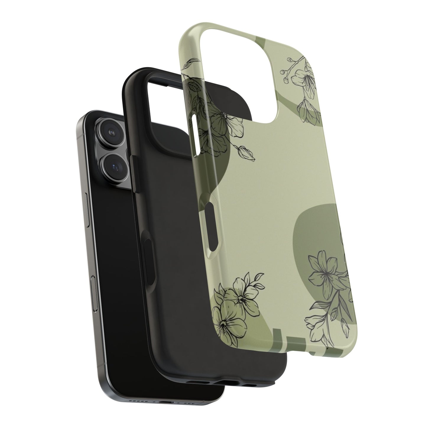 Floral Tough Phone Cases | Stylish Phone Protection | Gift for Her | Eco-friendly Accessories | Trendy Phone Cover