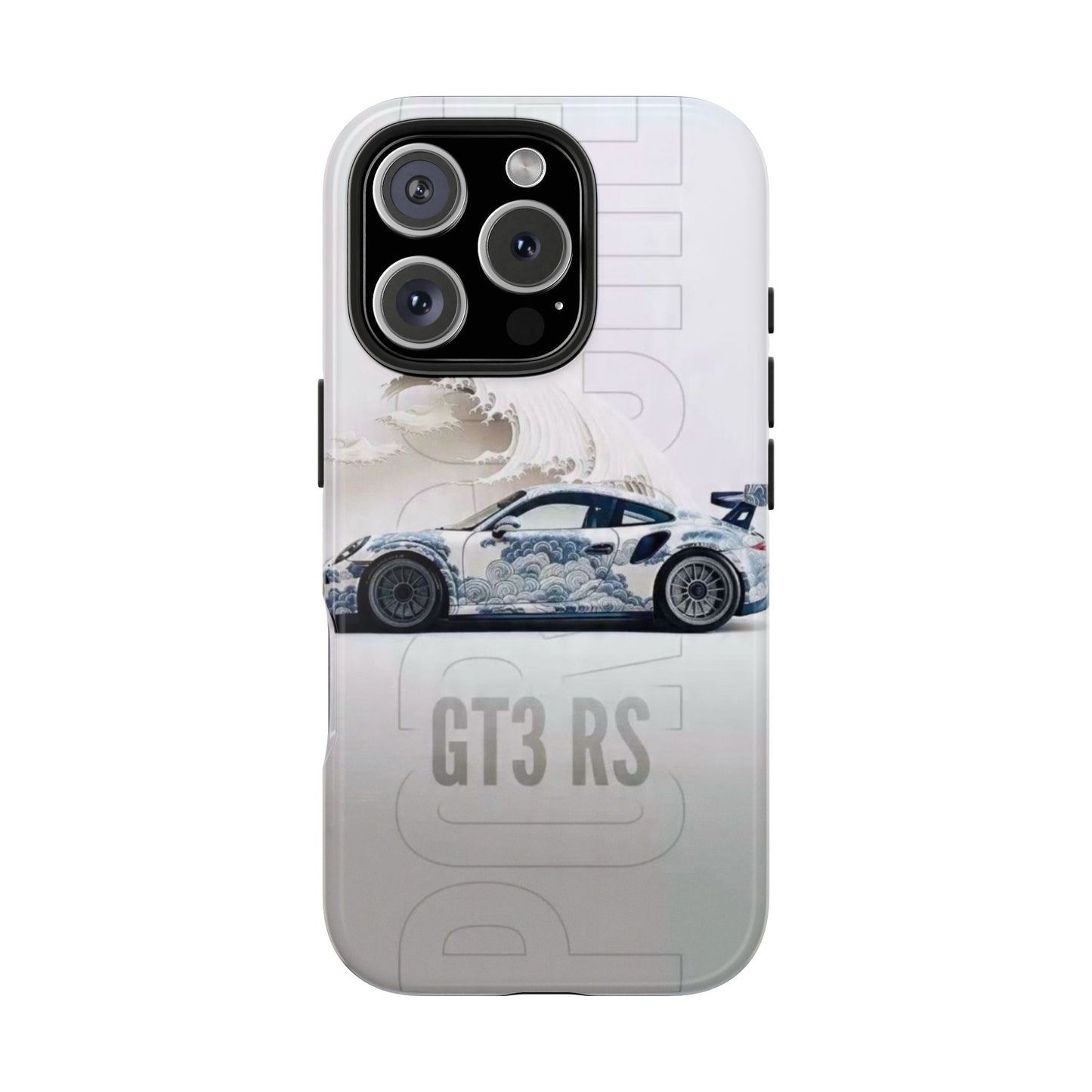 Porsche GT3 RS Tough Phone Case, Durable Phone Cover, Automotive Enthusiast Gift, Car Lover Accessory, Racing-Themed Protection