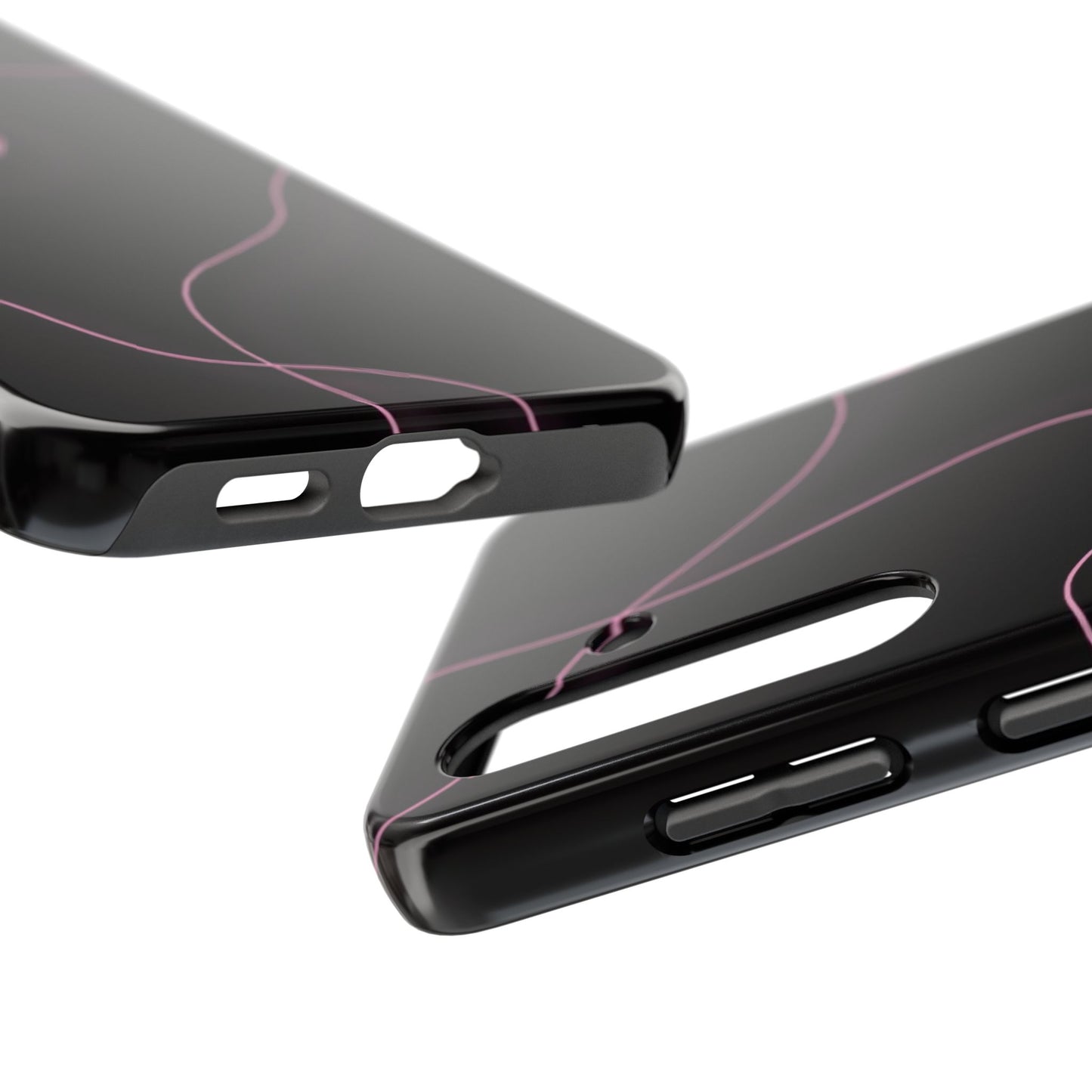 Sleek Abstract Phone Cases - Stylish Protection for Everyday Use, Gift for Tech Lovers, Modern Design, Trendy Phone Accessories