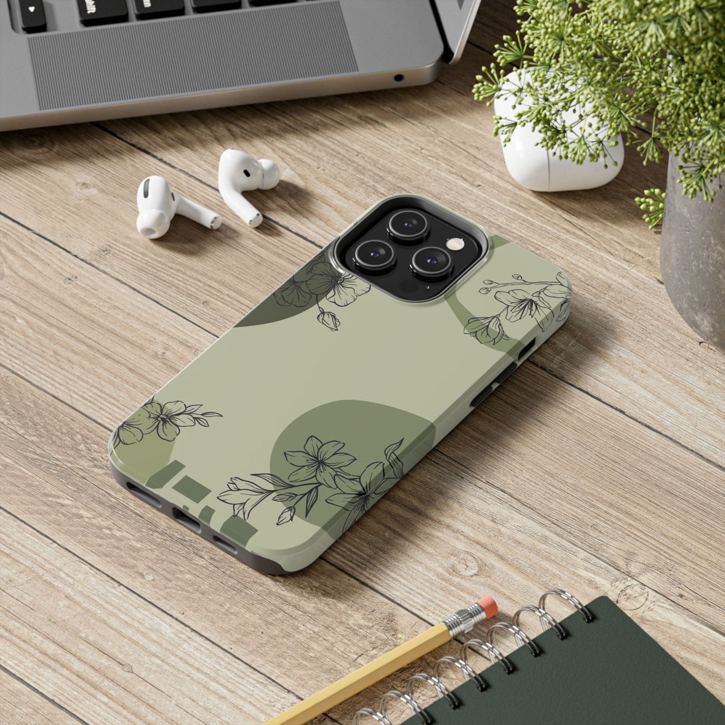 Floral Tough Phone Cases | Stylish Phone Protection | Gift for Her | Eco-friendly Accessories | Trendy Phone Cover