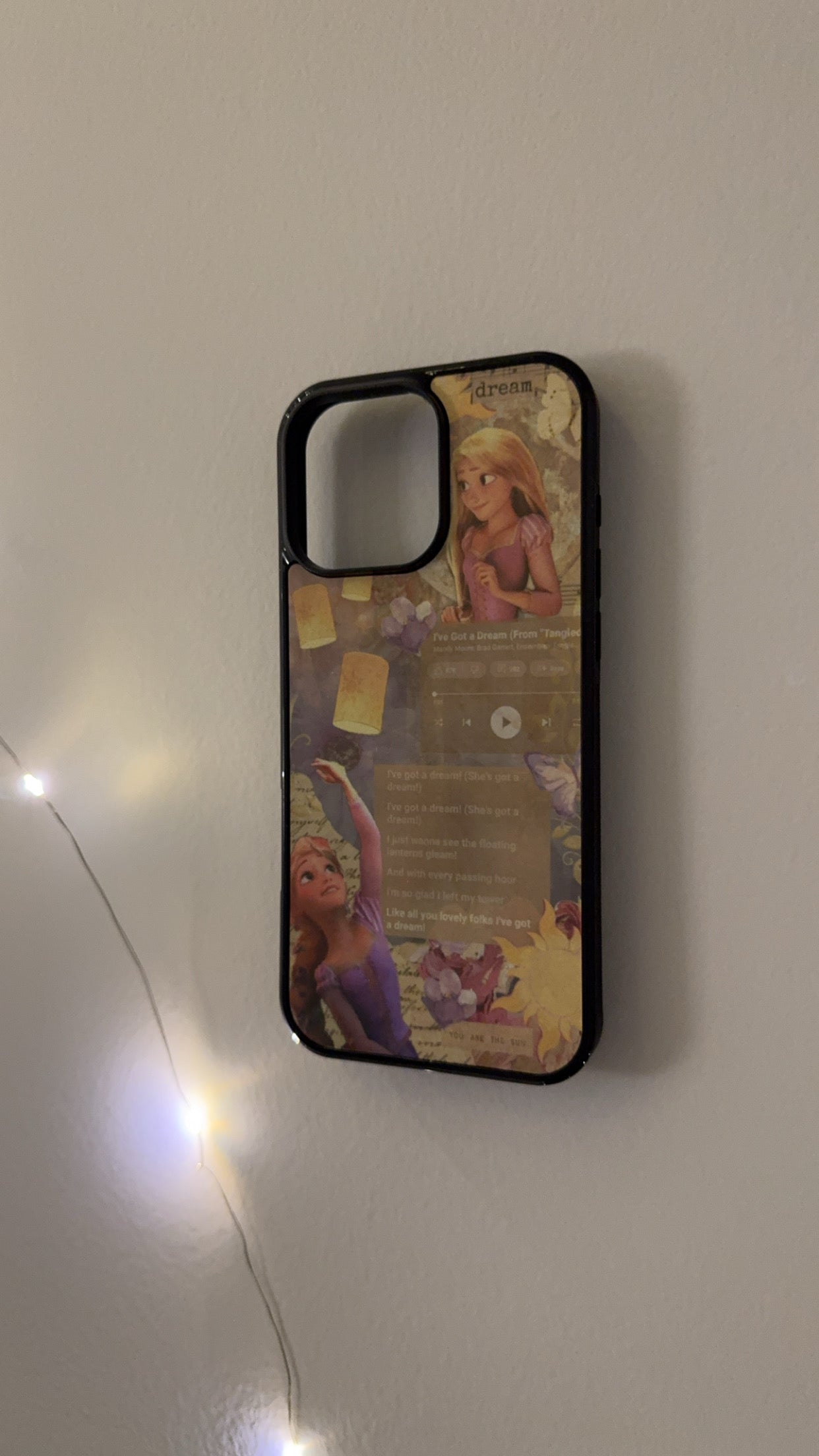Rapunzel's dream phone case Pinterest aesthetic