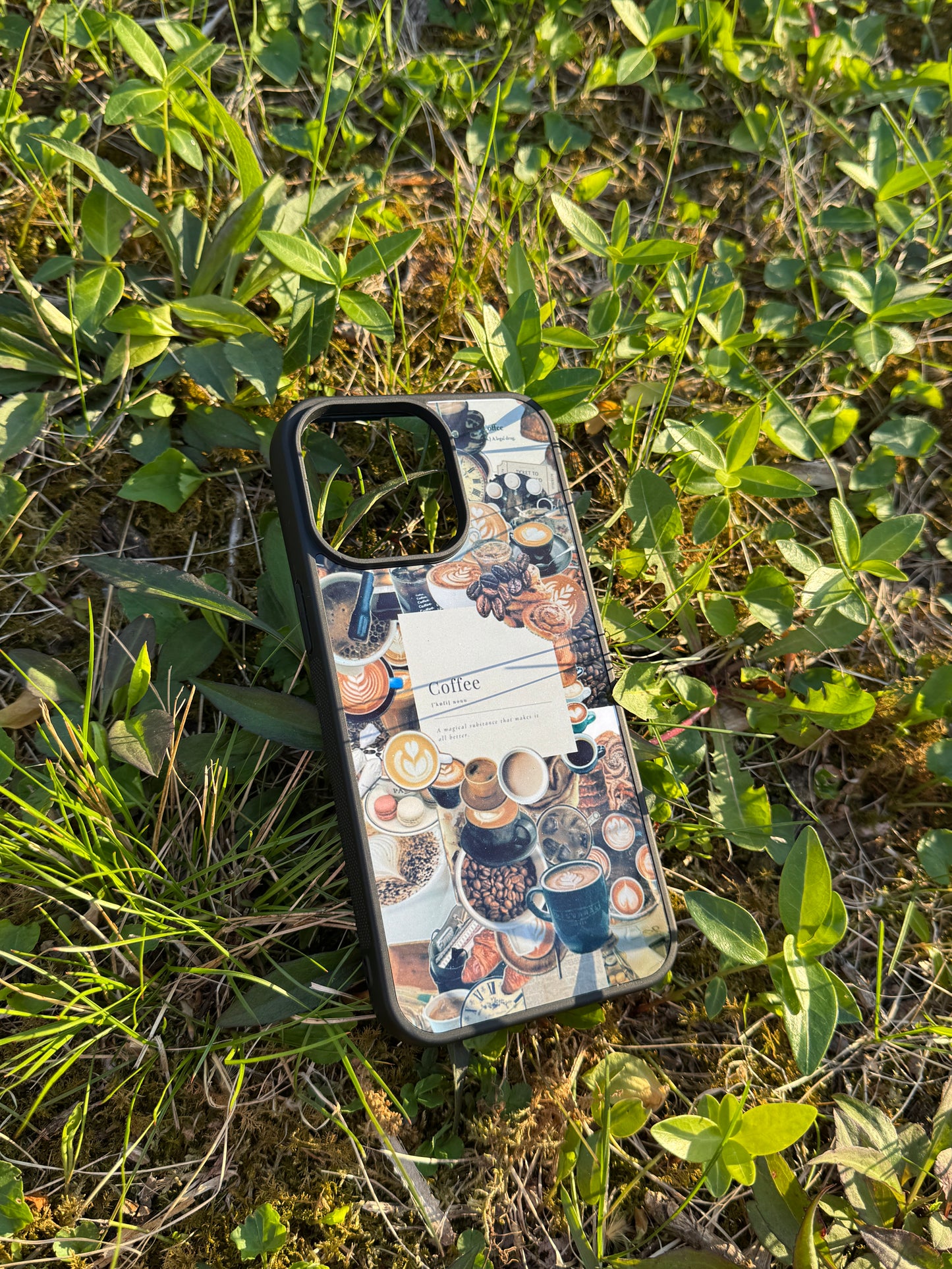 Café Vibes Coffee Aesthetic iPhone Case