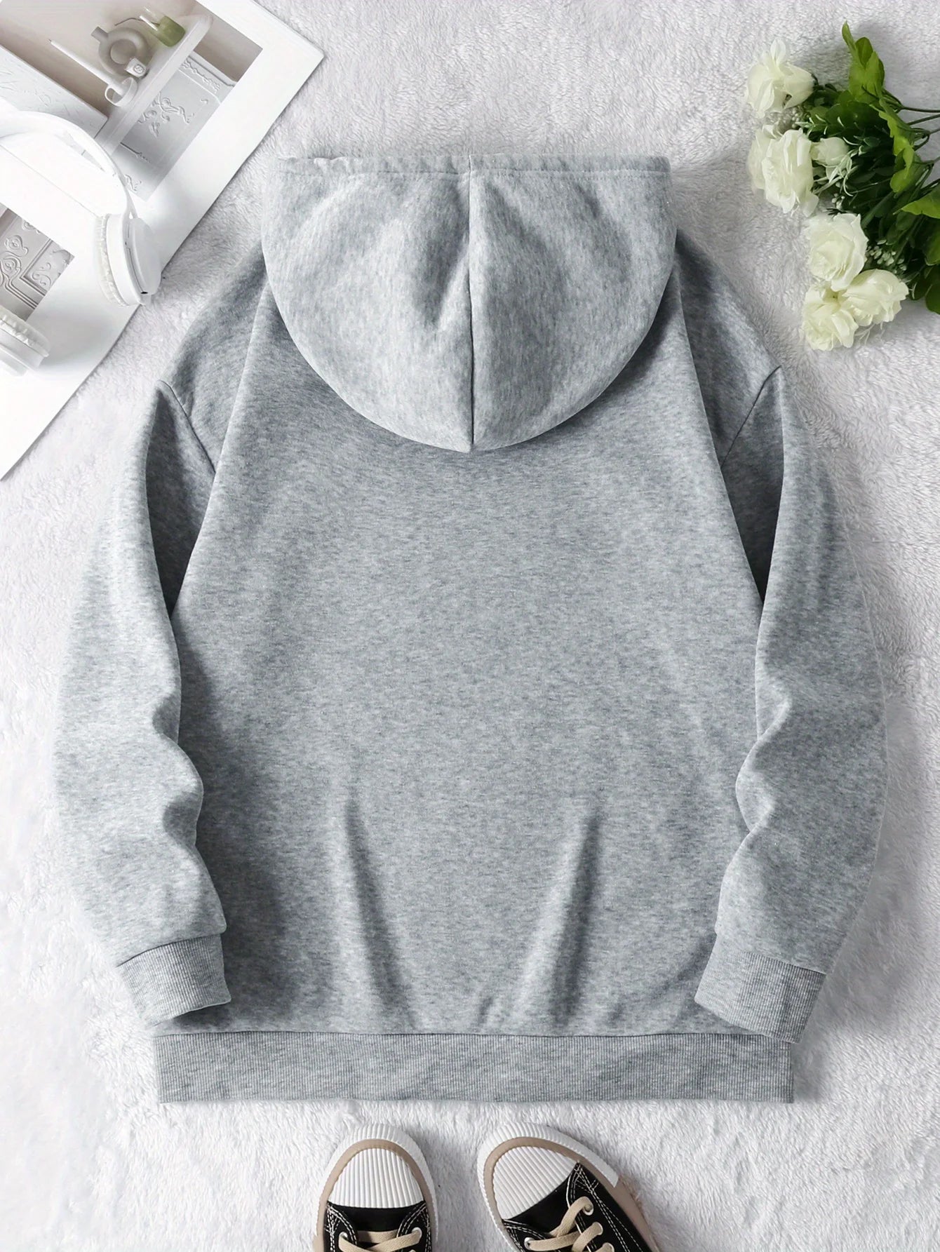 2025 Autumn and Winter "Hawaii Maui" Surfboard Printed Casual Hooded Pullover for Women's Casual Hoodies Clothing