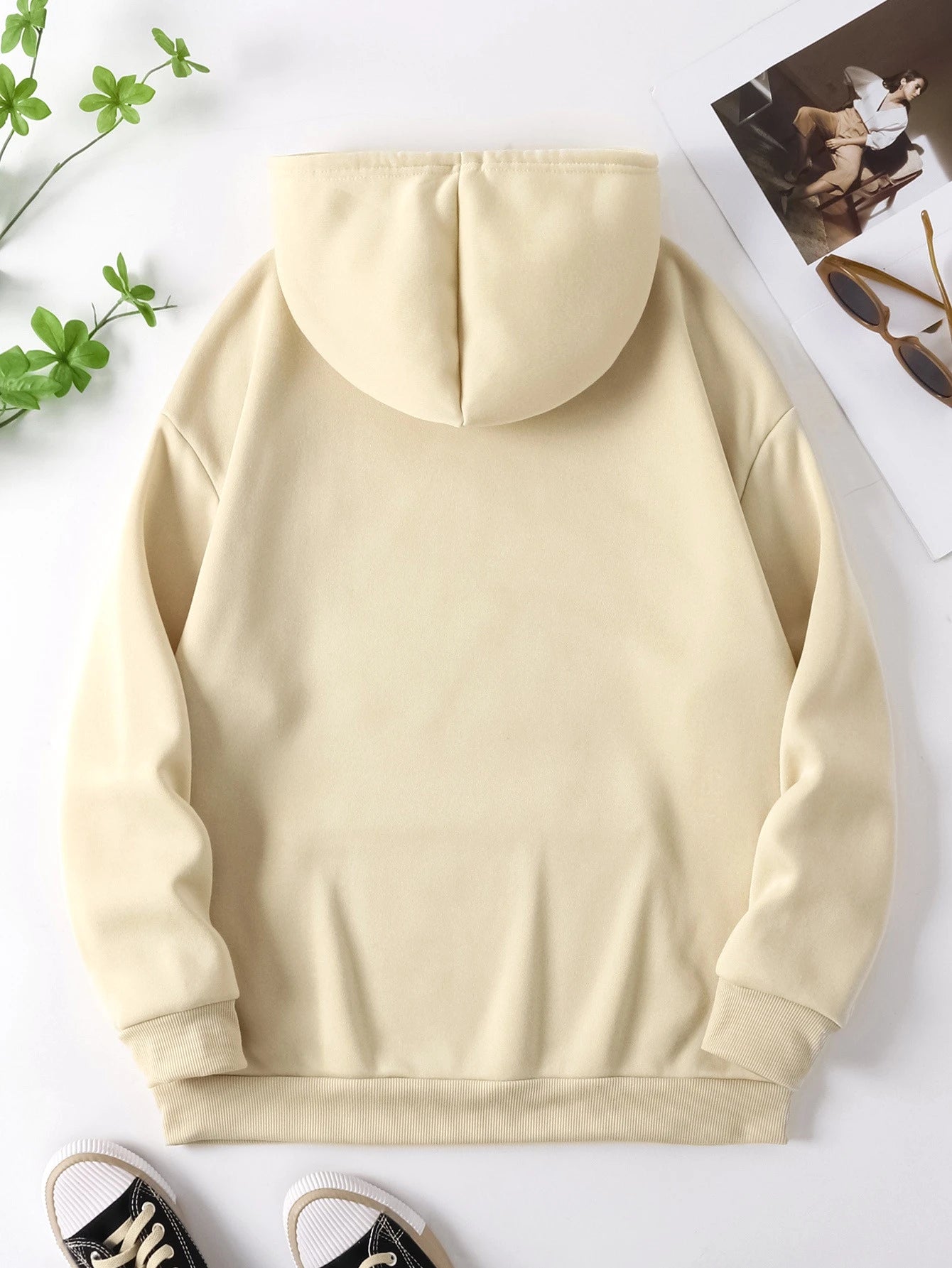 2025 Autumn and Winter "Hawaii Maui" Surfboard Printed Casual Hooded Pullover for Women's Casual Hoodies Clothing