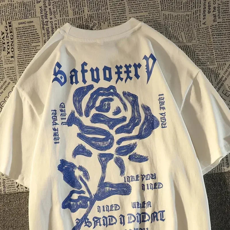 Women's T-shirt Printed Short Sleeve Vintage Gothic T-shirt Harajuku Comfortable Fashion Mexican Tops Graphic T Shirts Vintage