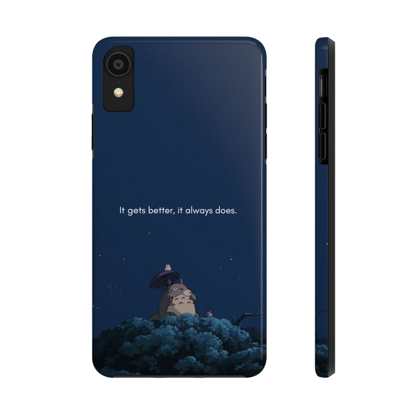 Motivational Tough Phone Cases, Anime-inspired Phone Case, Unique Gift for Friends, Phone Accessory, Encouraging Quote