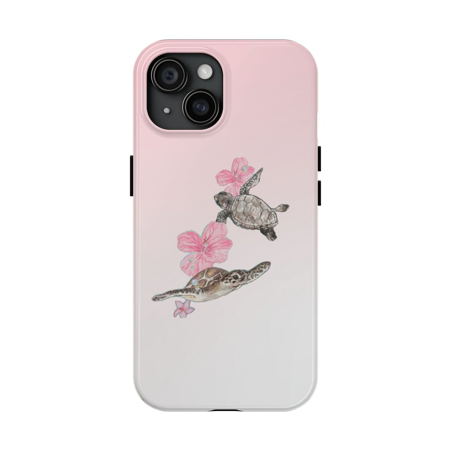 Turtle Phone Case – Tropical Tough Cover, Beach Lover Gift, Ocean Aesthetic, Durable Accessory for Summer, Fun & Functional Case