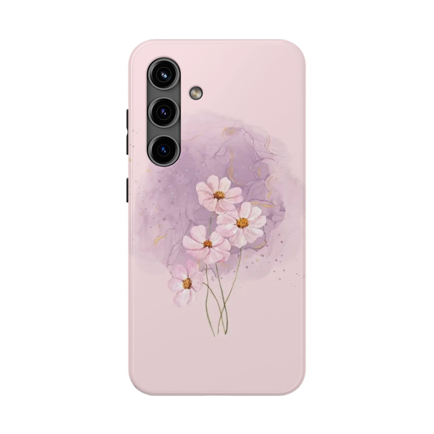 Floral Tough Phone Cases, Protective Phone Cover, Flower Design Case, Stylish Gift for Her, Mother’s Day, Birthday Present