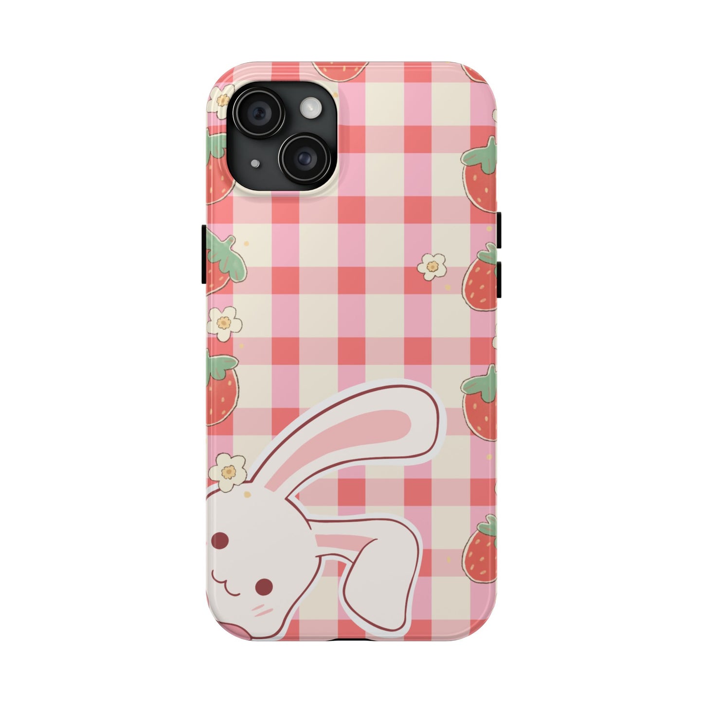 Cute Strawberry Bunny Phone Case