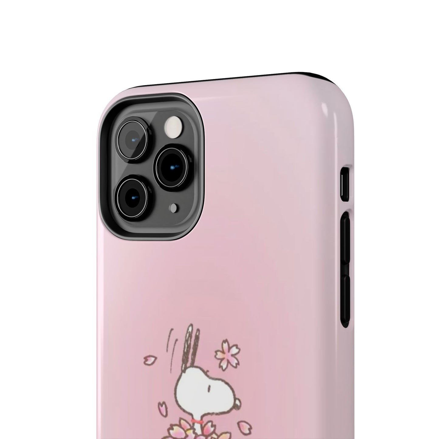 Cute Bunny Floral Tough Phone Cases, Spring Accessories, Gift for Her, Durable Cell Case, Pet Lovers, Unique Spring Decor