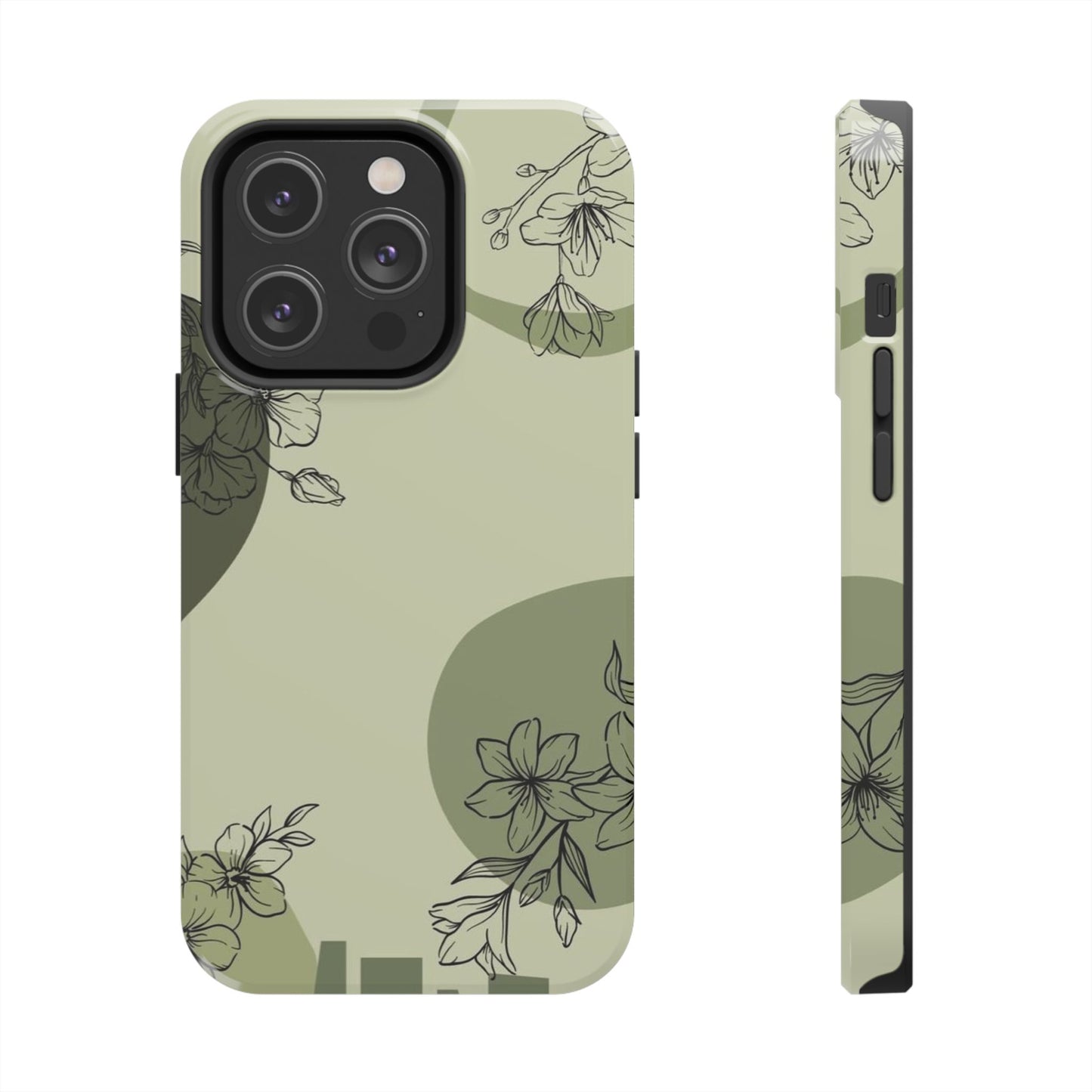 Floral Tough Phone Cases | Stylish Phone Protection | Gift for Her | Eco-friendly Accessories | Trendy Phone Cover