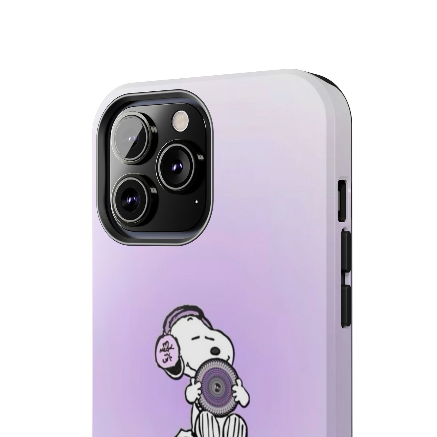 Snoopy Music Lover Phone Case, Cute Tough Phone Case, Gifts for Music Lovers, Cartoon Phone Covers, Vibrant Phone Accessories