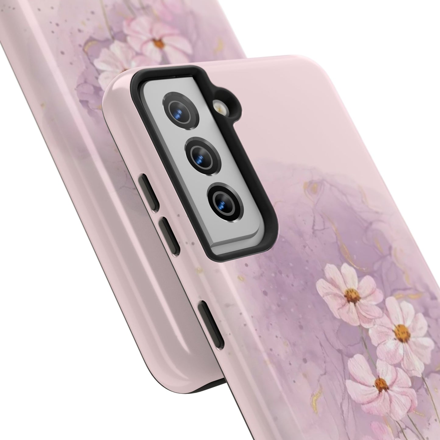 Floral Tough Phone Cases, Protective Phone Cover, Flower Design Case, Stylish Gift for Her, Mother’s Day, Birthday Present