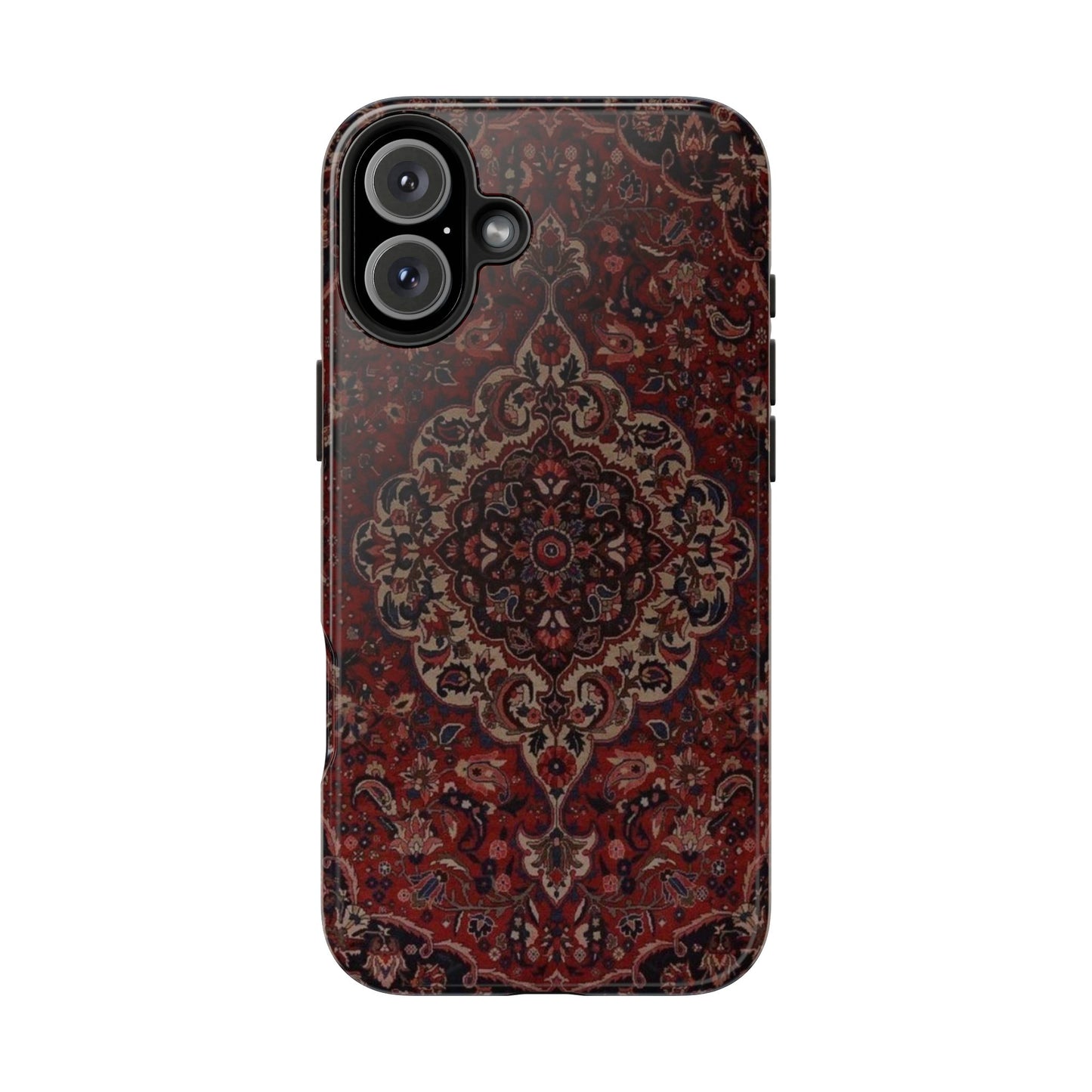 Bohemian Rug Pattern Tough Phone Case, Boho Chic Accessory, Stylish Phone Protection, Unique Gift Idea, Trendy Tech Gear